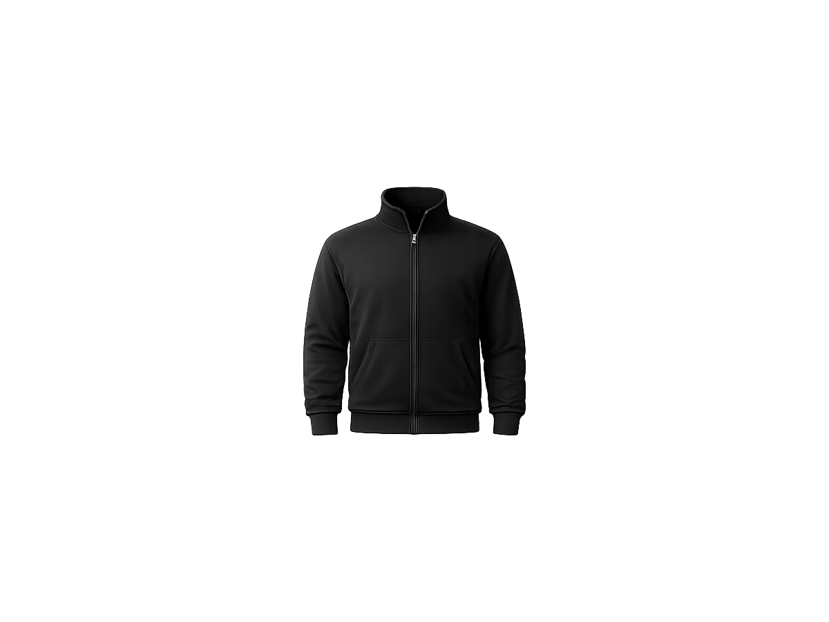 Felpa Zip Intera Unisex